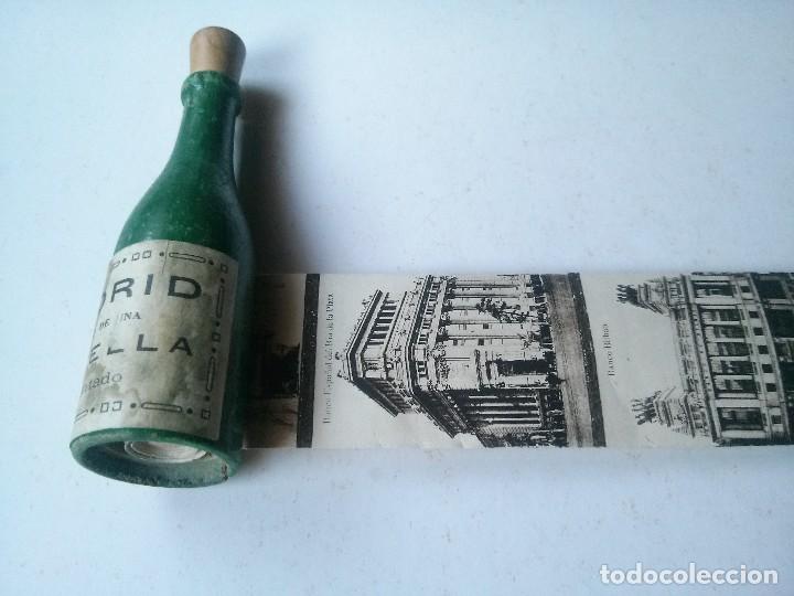 Coleccionismo de vinos y licores: MADRID EN BOTELLA de madera - Foto 2