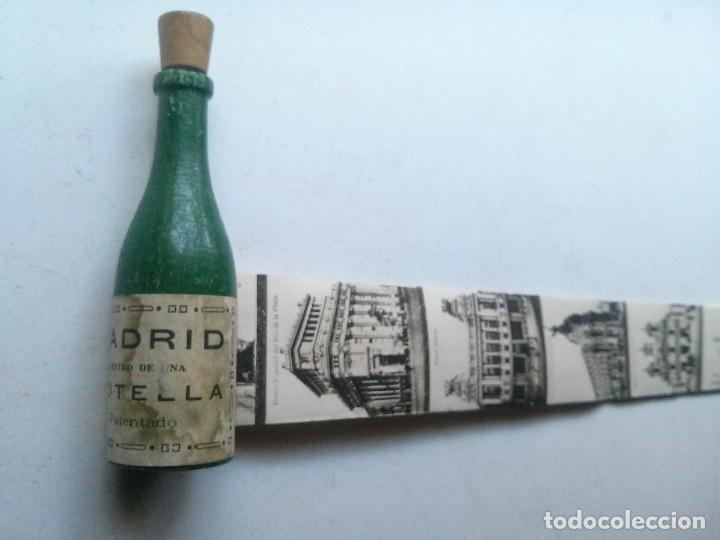 Coleccionismo de vinos y licores: MADRID EN BOTELLA de madera - Foto 5
