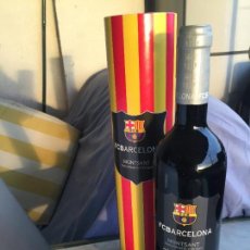 Coleccionismo de vinos y licores: BOTELLA DE VINO DEL MONTSANT PRIORAT DEL FC. BARCELONA 2012 D.O. DIFICIL DE ENCONTRAR