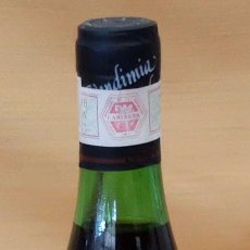 Coleccionismo de vinos y licores: BOTELLA DE VINO DE EL TIO GOYO. COSECHA DE 1987