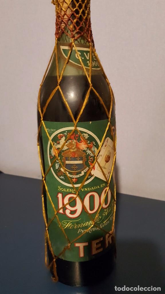 Coleccionismo de vinos y licores: CO&Ntilde;AC TERRY 1900 - Foto 2