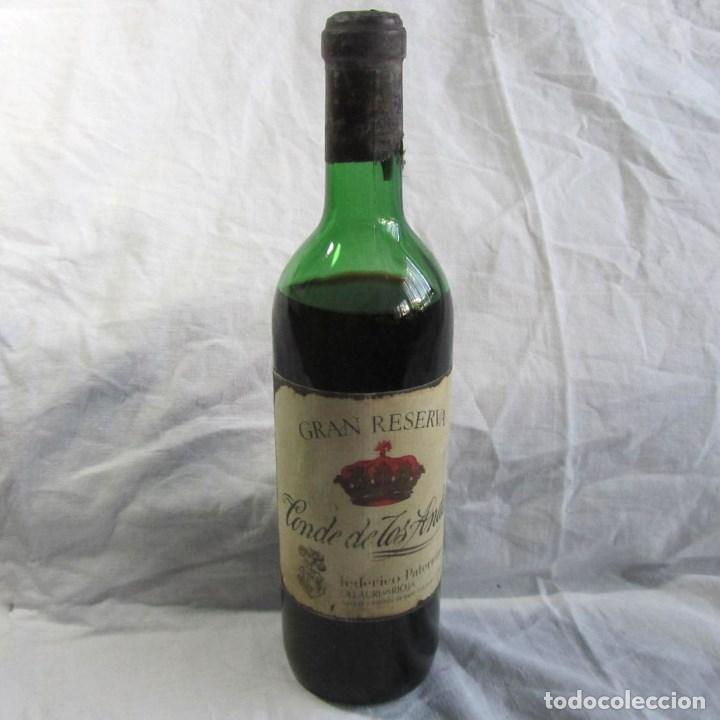 Coleccionismo de vinos y licores: Botella de vino Conde de los Andes Federico Paternina Gran reserva Rioja