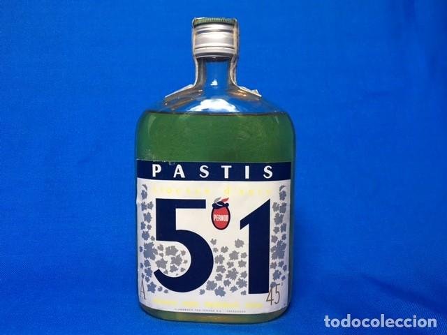 Botella Petaca De Pastis 51 Pernod S A Unica Buy Collecting Wines Liqueurs And Spirits At Todocoleccion