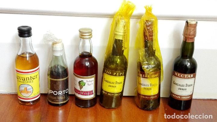 Coleccionismo de vinos y licores: 6 BOTELLINES DE LICOR - Foto 1