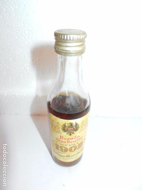 Colecionismo de vinhos e licores: BOTELLIN BRANDY GRAN RESERVA SOLERA 1902. BODEGAS MONTULIA S.A. MONTILLA- ESPA&Ntilde;A.