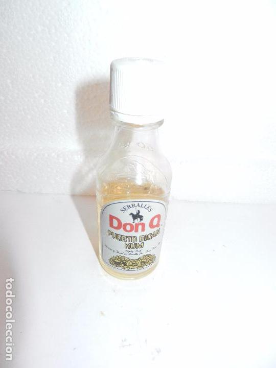 Colecionismo de vinhos e licores: BOTELLIN DON Q SERRALLES PUERTO RICAM RUM. PUERTO RICO.