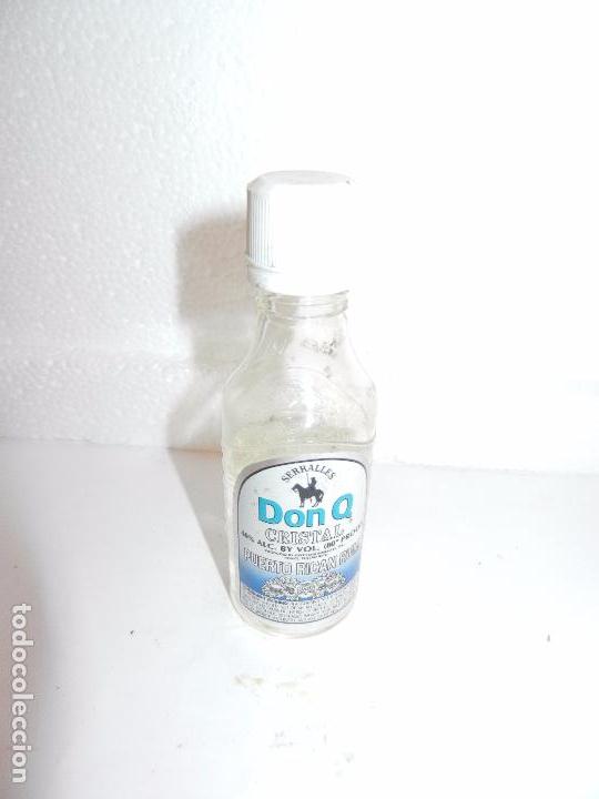 Colecionismo de vinhos e licores: BOTELLIN DON Q CRISTAL SERRALLES. PUERTO RICAN RUM.