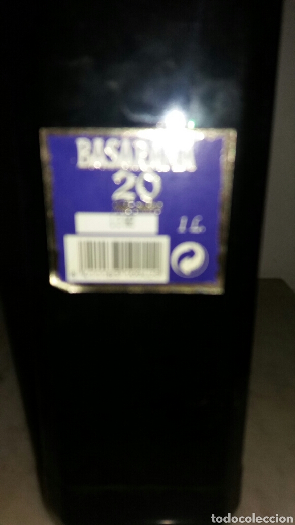 Coleccionismo de vinos y licores: Botella pacharan Basarana - Foto 2