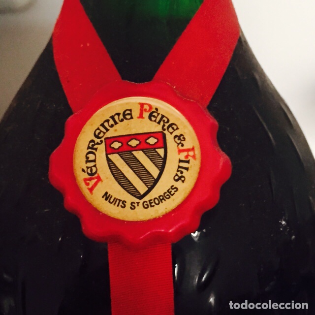 Coleccionismo de vinos y licores: Antigua botella supercassis - Foto 3
