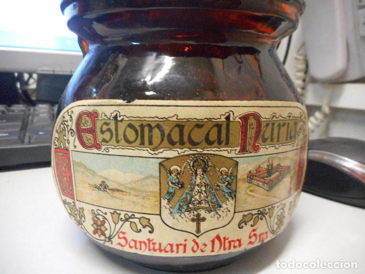 Coleccionismo de vinos y licores: antigua botella licor estomacal nuria perfecta - Foto 3 - 102021247