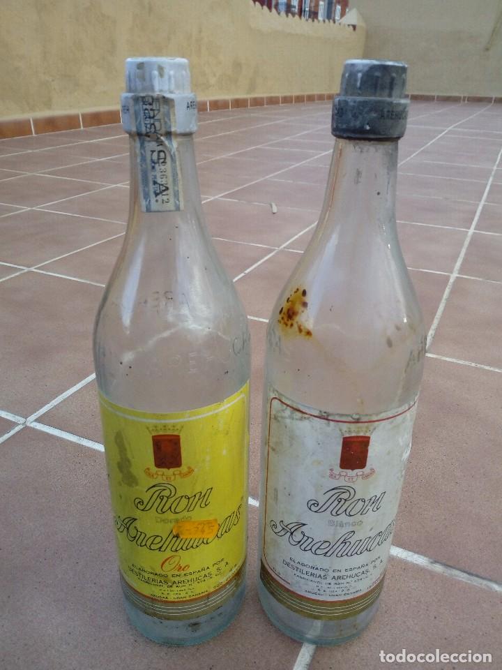 25 Mini botellas Ron Arehucas Oro - Personalizacion Gratis