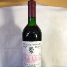 Coleccionismo de vinos y licores: VEGA SICILIA VALBUENA 5º AÑO RESERVA DEL 1986