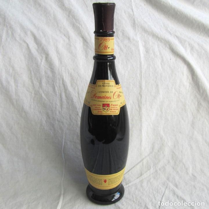 Collezionismo di vini e liquori: Botella de vino franc&eacute;s Comtes de Domaines Ott