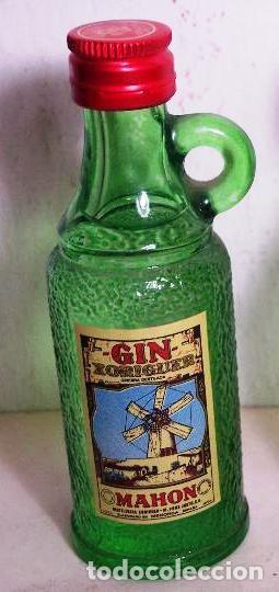 Coleccionismo de vinos y licores: BOTELLIN GIN XORIGUER (GINEBRA DE MENORCA)