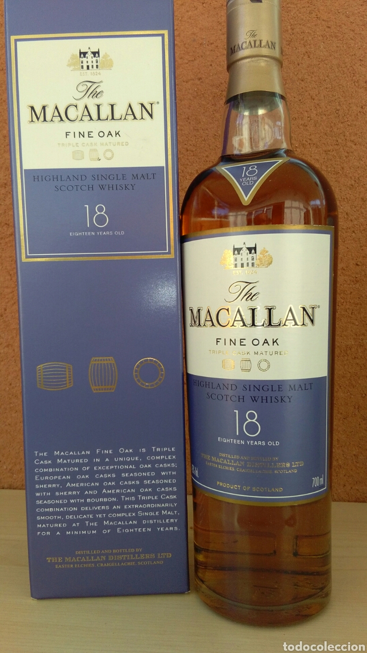 Botella Whisky Macallan 18 Anos Oro Fine Oak Sold Through Direct Sale 111291027