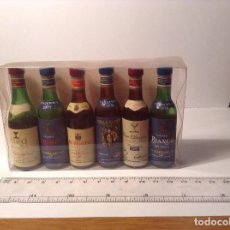 Coleccionismo de vinos y licores: BOTELLIN BOTELLINES BOTELLITA BOTELLITAS COLECCION VINOS DE ITALIA HERMANOS CARUSOS FRATELLI CARUSO. Lote 111791671