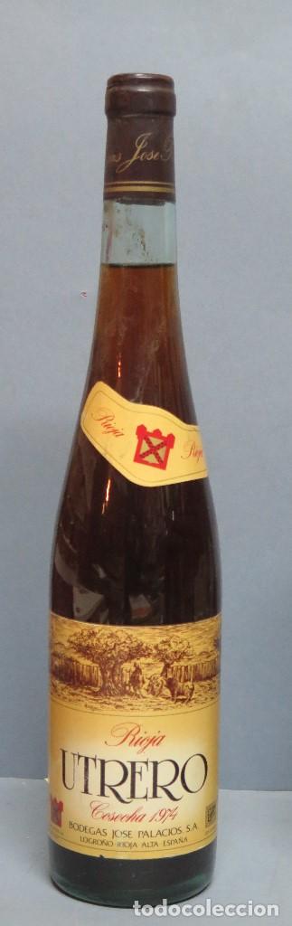 Collectionnisme de vins et liqueurs: BOTELLA VINO. RIOJA. UTRERO. COSECHA 1974. SIN ABRIR
