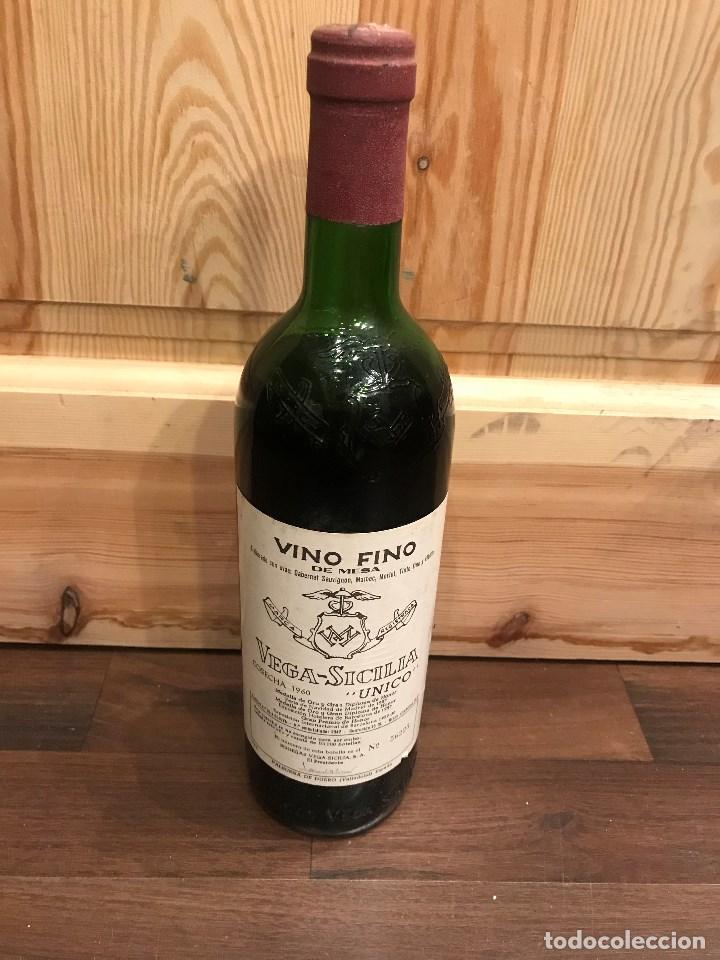 Vega Sicilia único Botella De Vino Cosecha 1960 - Vendido En Venta ...