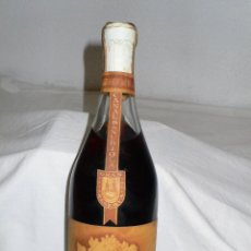 Coleccionismo de vinos y licores: ANTIGUA BOTELLA COÑAC BACUS.SELLO OCHENTA CÉNTIMOS