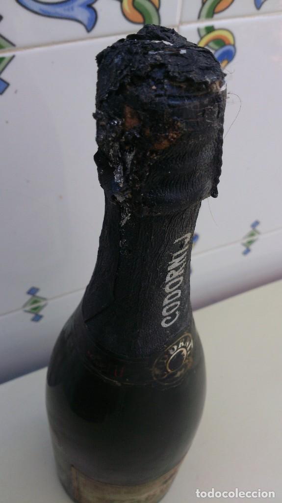 Coleccionismo de vinos y licores: botella codorniu semi-sec gran cremant - sin abir - Foto 3