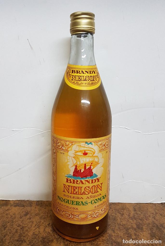 Coleccionismo de vinos y licores: BRANDY NELSON (botella sin precinto )
