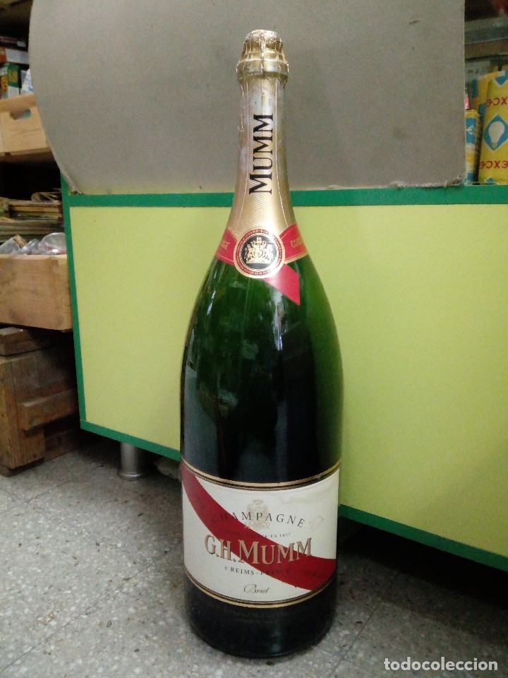 botella gigante de champagne g.h.mumm - Comprar ...