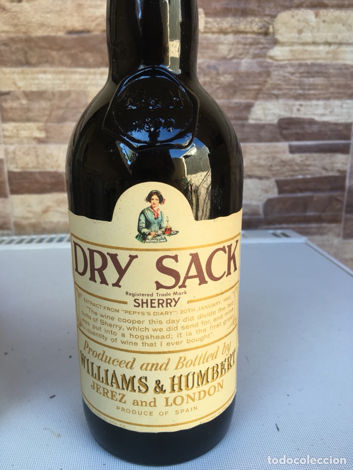 Coleccionismo de vinos y licores: Sherry Dry Sack - Foto 2
