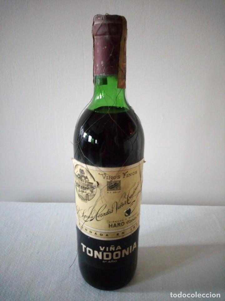Coleccionismo de vinos y licores: Vi&ntilde;a Tondonia 6 a&ntilde;o. Crianza.