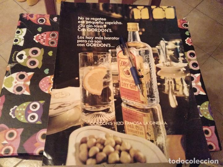 Coleccionismo de vinos y licores: ANTIGUO ANUNCIO PUBLICIDAD REVISTA GINEBRA GIN TONIC GORDON'S ESPECIAL COLECCIONISTAS