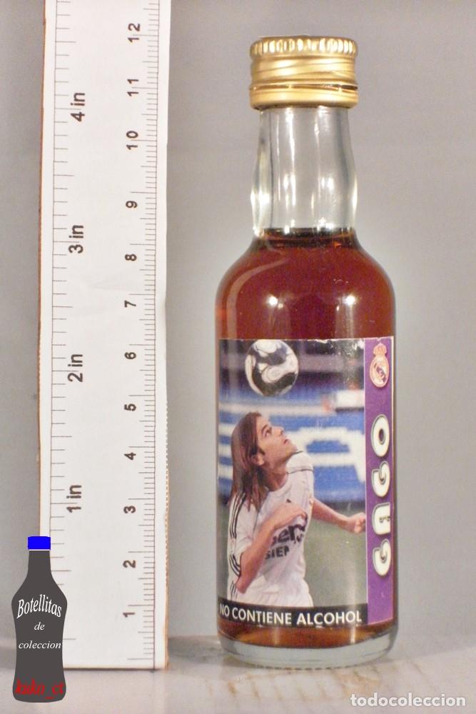 Coleccionismo de vinos y licores: BOTELLITA BOTELLIN SIN ALCOHOL GAGO REAL MADRID CLUB DE FUTBOL