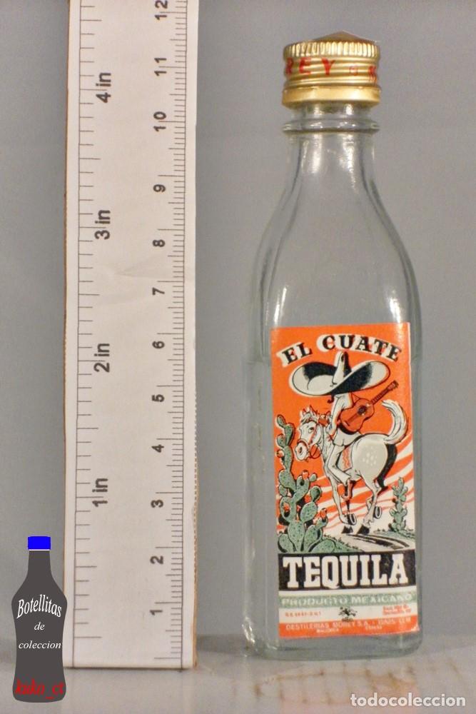 Sammlung von Weinen und Lik&ouml;ren: BOTELLITA BOTELLIN TEQUILA EL CUATE DESTILERIAS MOREY MALLORCA