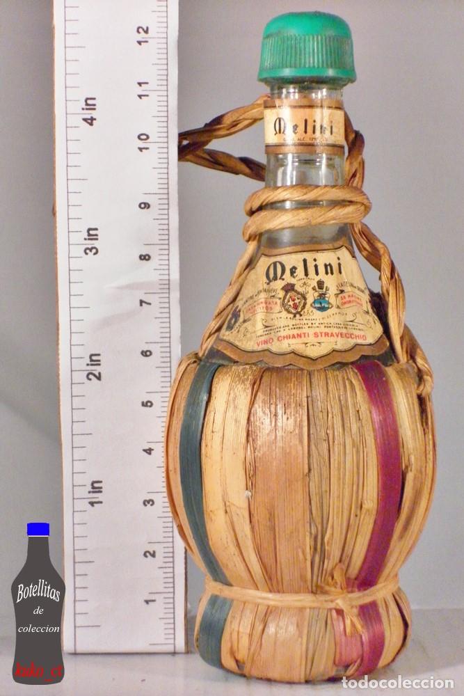 Sammlung von Weinen und Lik&ouml;ren: BOTELLITA BOTELLIN MELINI VINO CHIANTI STRAVECCHIO