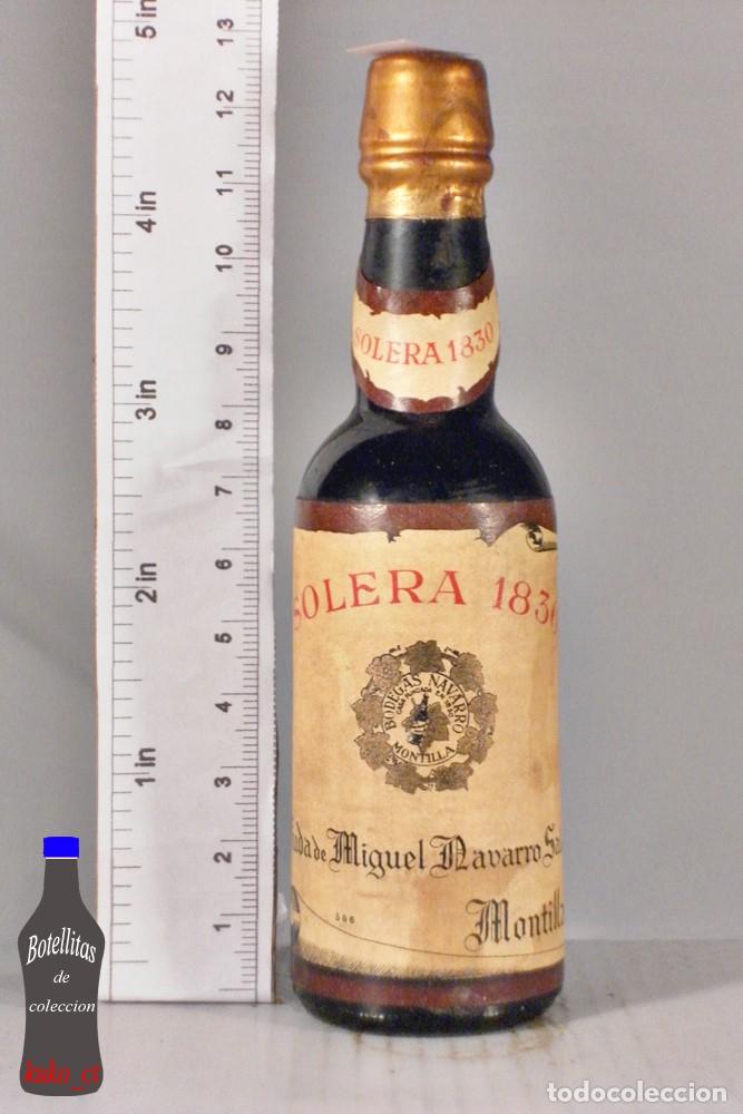 Sammlung von Weinen und Lik&ouml;ren: BOTELLITA BOTELLIN SOLERA 1830 VIUDA DE MIGUEL NAVARRO MONTILLA