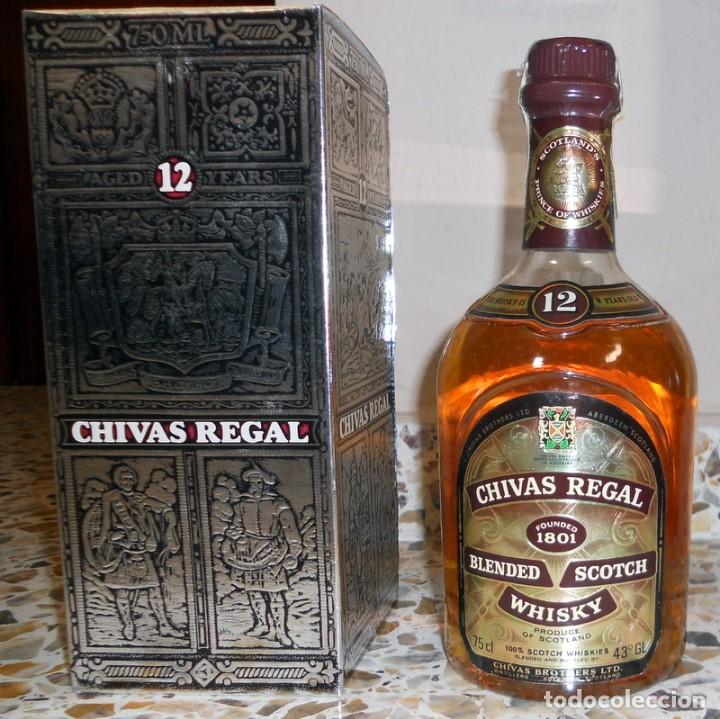 Botella Antigua Bottle Vintage Whisky Chivas Re Sold At Auction 144275710
