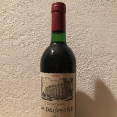 Coleccionismo de vinos y licores: BOTELLA DE VINO / WINE BOTTLE CHATEAU DE LA DAUPHINE FRONSAC 1985