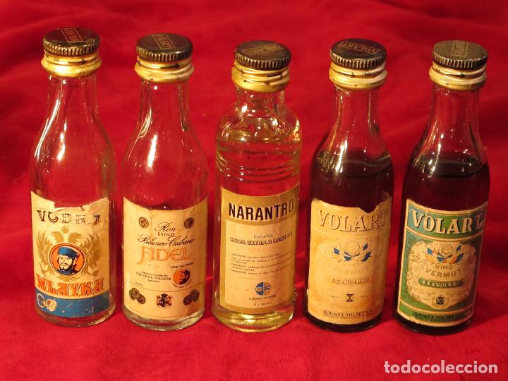 Coleccionismo de vinos y licores: 9 botellin licores varios