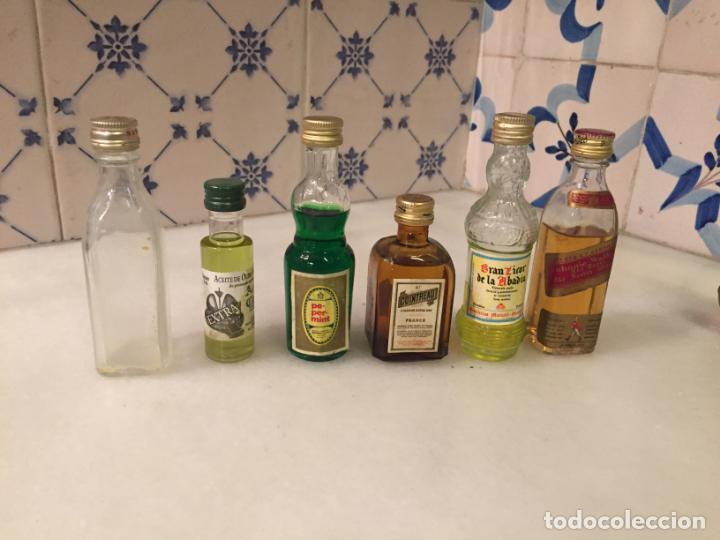 botellas pequeñas licor antiguas - Compra venta en todocoleccion