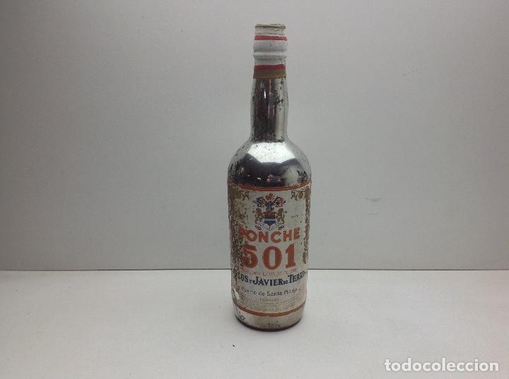 Coleccionismo de vinos y licores: PONCHE 501 - CARLOS Y JAVIER DE TERRY S.L. - PUERTO DE SANTA MARIA