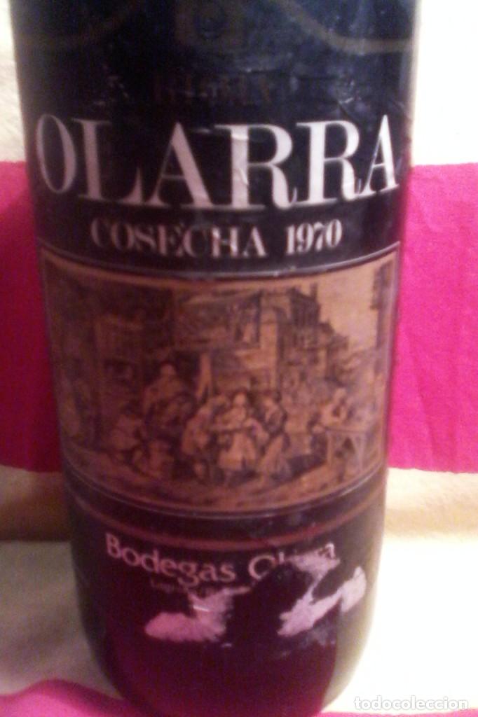 Coleccionismo de vinos y licores: RIOJA OLARRA - 70 . - Foto 2