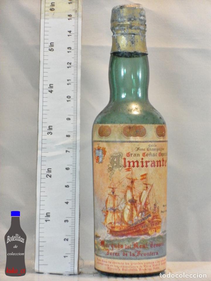Sammlung von Weinen und Lik&ouml;ren: BOTELLITA BOTELLIN GRAN CO&Ntilde;AC ALMIRANDE ESTILO CHAMPAGNE MARQUES DEL REAL TESORO JEREZ