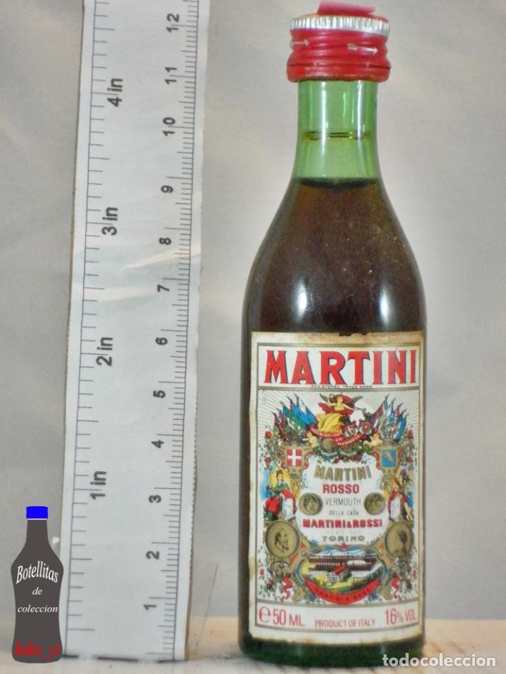 Sammlung von Weinen und Lik&ouml;ren: BOTELLITA BOTELLIN MARTINI ROSSO TORINO VERMOUTH ITALIA
