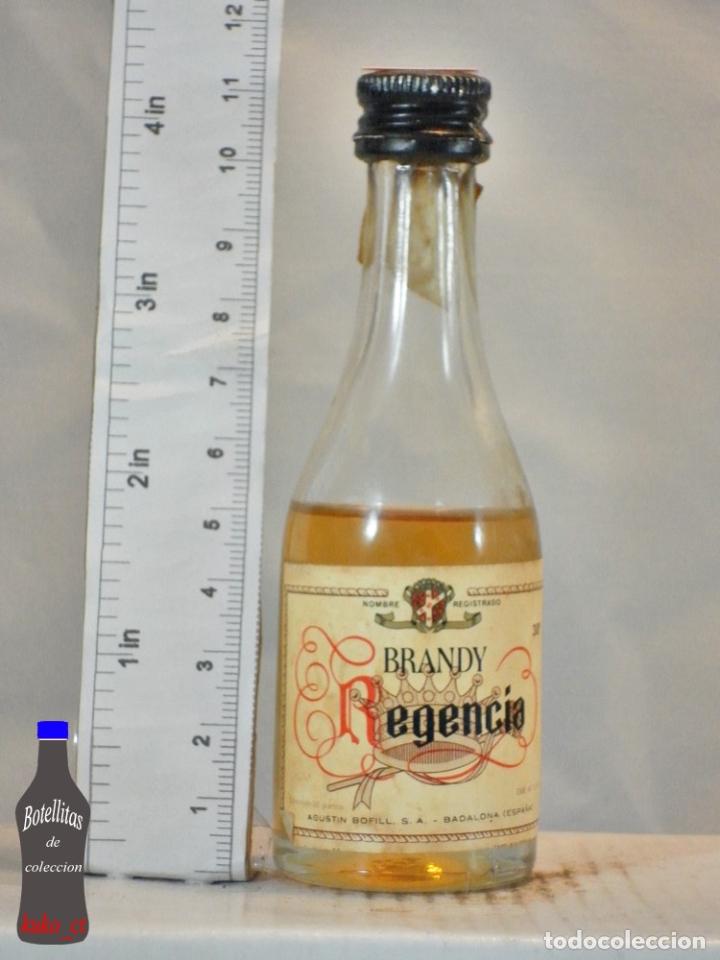 Coleccionismo de vinos y licores: BOTELLITA BOTELLIN BRANDY REGENCIA AGUSTIN BOFILL S.A. BADALONA