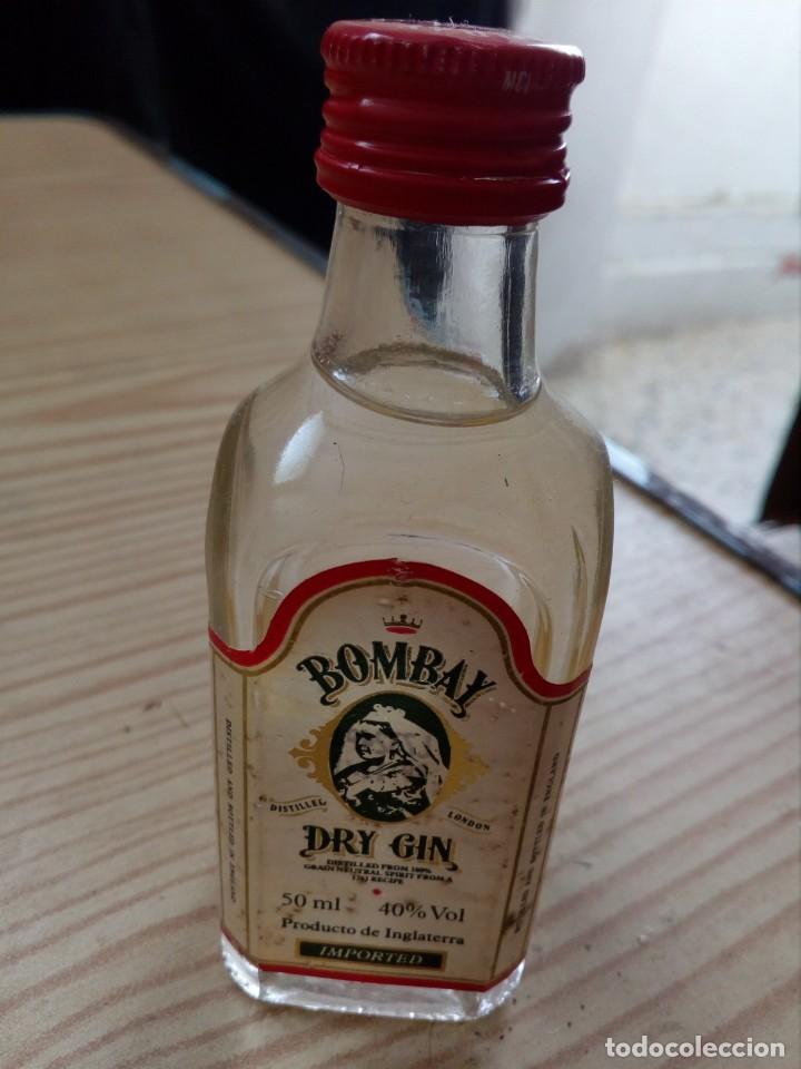 Colecionismo de vinhos e licores: Botellin Bombay Dry Gin