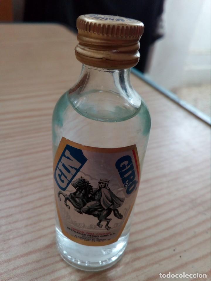 Coleccionismo de vinos y licores: Botellin Gin Pedro Giro
