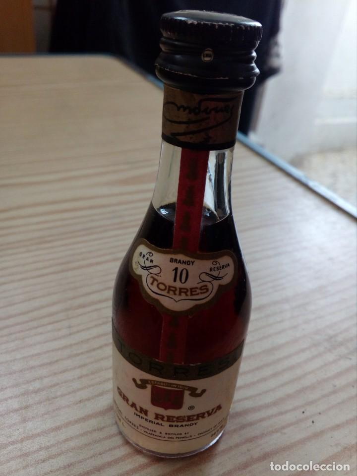 Coleccionismo de vinos y licores: Botellin Imperial Brandy Torres Gran Reserva