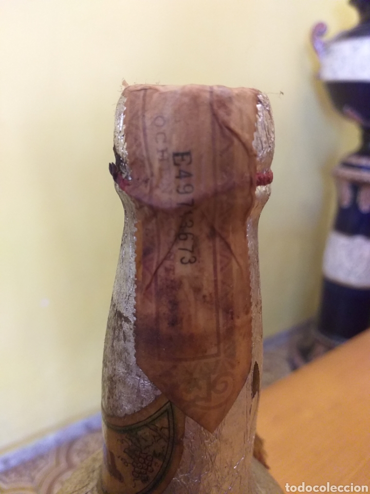 Coleccionismo de vinos y licores: Ponche Terravill precintada - Foto 3