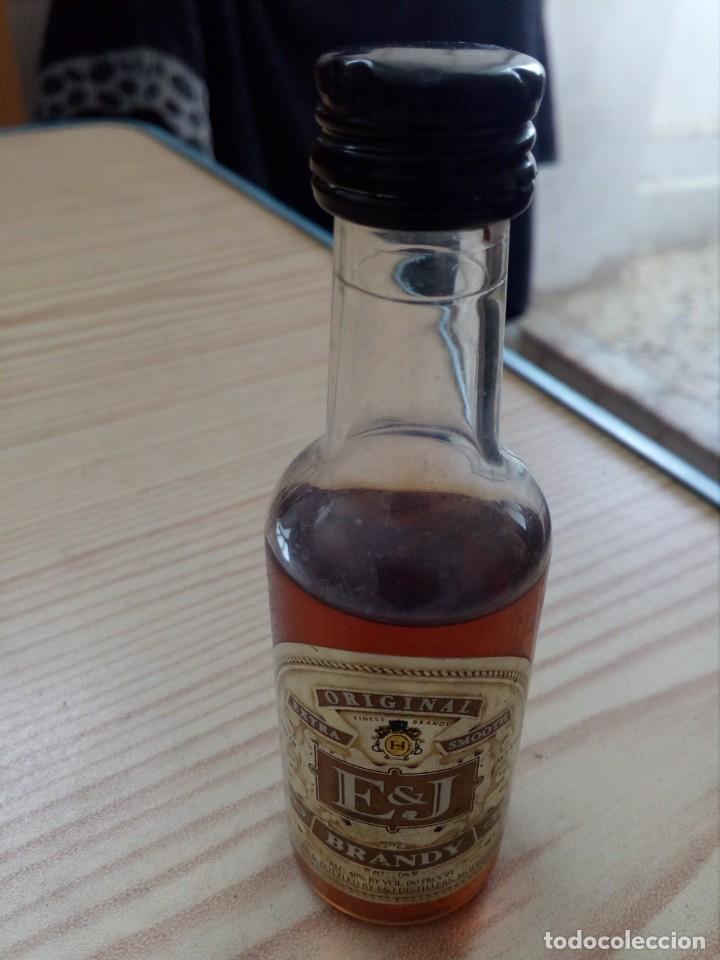 Colecionismo de vinhos e licores: Botellin Brandy E&J Original