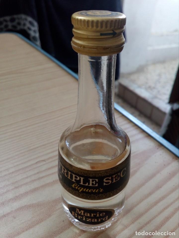 Coleccionismo de vinos y licores: Botellin Marie Brizard Triple Sec