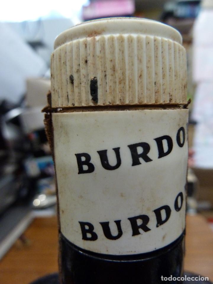 Coleccionismo de vinos y licores: BOTELLA DE BURDONS DRY GIN - Foto 5