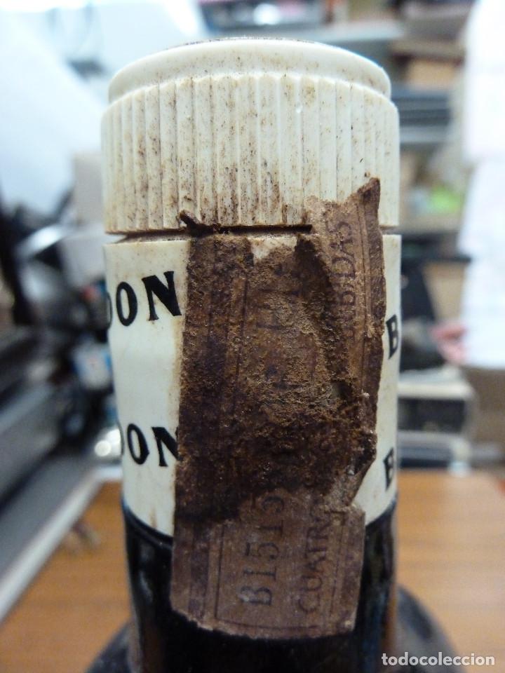 Coleccionismo de vinos y licores: BOTELLA DE BURDONS DRY GIN - Foto 6